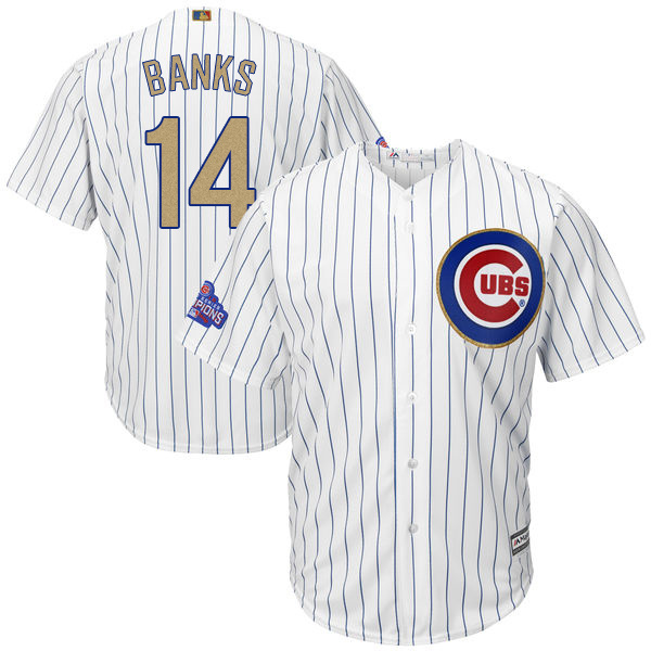 CUBS White 2017 Gold Program Jerseys-033